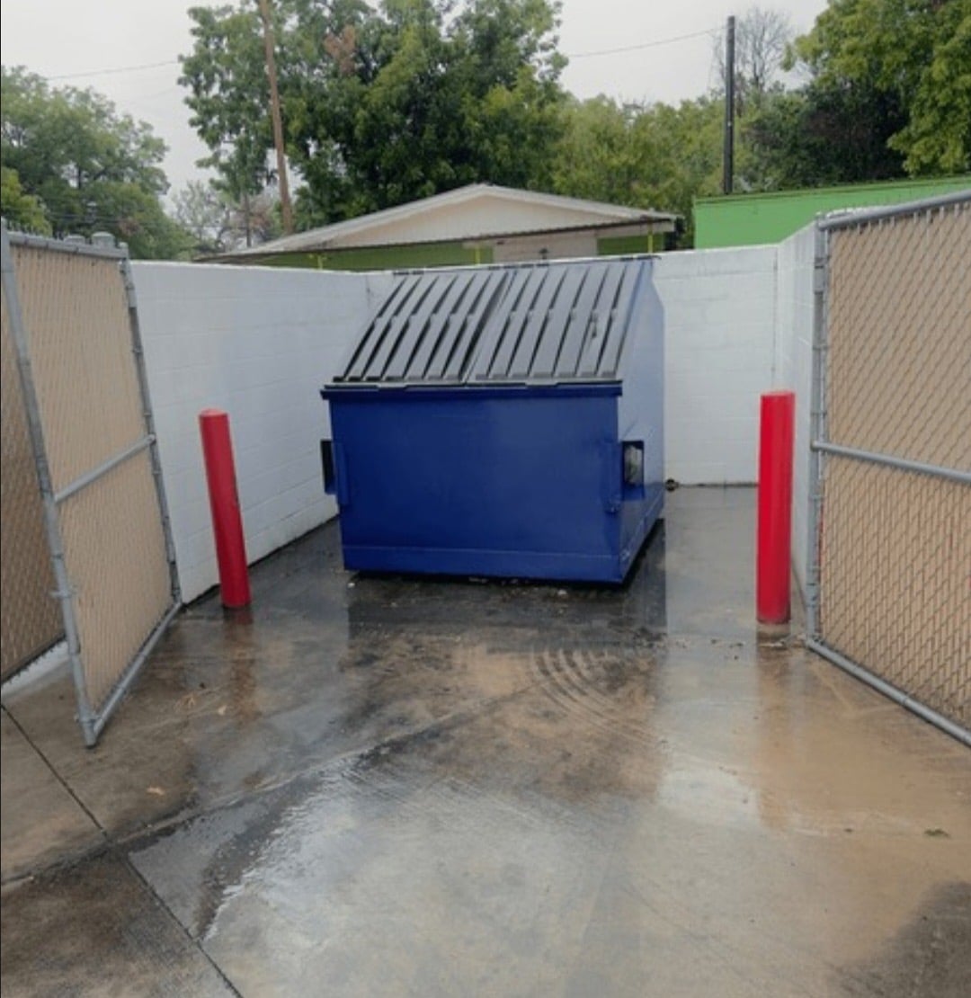 Trash enclosure